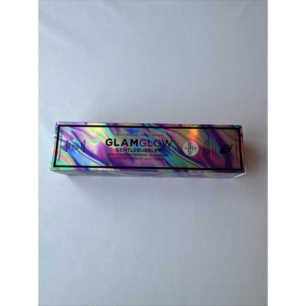 GLAMGLOW Gentlebubble Daily Conditioning Cleanser Face Wash 5 oz 150ml NWOB New